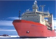 Photo of The Research Vessel NATHANIEL B. PALMER is an ice breaking ship used for scientific research by the U.S. Antarctic Program.