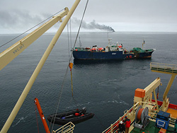 To the Rescue: USAP Research Vessel Transports Victims of Ship Fire to Safety To the Rescue: USAP Research Vessel Transports Victims of Ship Fire to Safety