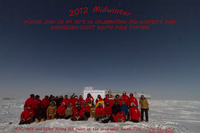 2012 Midwinter Greetings from South Pole Station