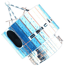 Artist's Rendition of the GOES-3 Satellite