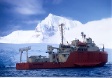 ARSV Laurence M. Gould near the Antarctic Peninsula.