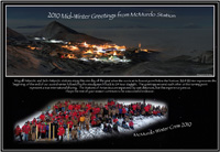 Midwinter Greetings from McMurdo Station, Antarctica
