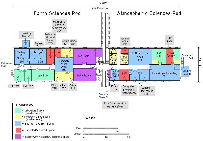 research station floor plans