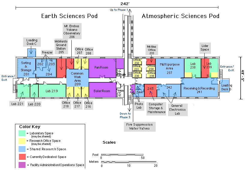 The USAP Portal: Science and Support in Antarctica - Crary Lab Floor Plans