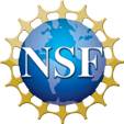 National Science Foundation logo full color, links to nsf.gov