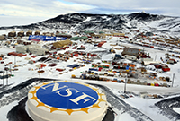 McMurdo Station. Photo by Peter Rejcek. Image courtesy of NSF/USAP Photo Library. 
