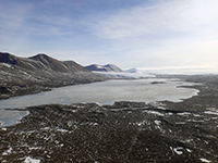 Lake Fryxell. Photo by Greg Neri. Image courtesy of NSF/USAP Photo Library. Creative Commons CC BY-NC-ND 4.0 