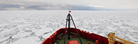 ARSV Laurence M. Gould beginning its journey into the Drake Passage. Photo by Cynthia Spence. Image courtesy of NSF/USAP Photo Library. Creative Commons CC BY-NC-ND 4.0