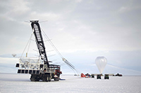 SuperTIGER during inflation before 2019 launch. Photo by Wolfgang Zober
