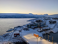 Palmer Station. Photo by Ben Rosen-Filardo, courtesy of the USAP Photo Library
