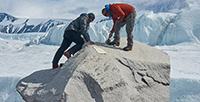 Glacier and ice sheet change. Photo courtesy of Greg Balco
