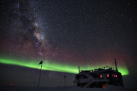 ARO building where the A-343 is housed at South Pole Station. Photo by Marissa Goerke.