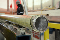 Drilling using the IDP ice-enabled Winkie drill for subglacial coring near Mt. Waesche during the 24/25 season. Photo by Nels Iverson.