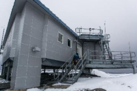 Terra Lab at Palmer Station. Photo by Mike Lucibella. Image courtesy of NSF/USAP Photo Library.