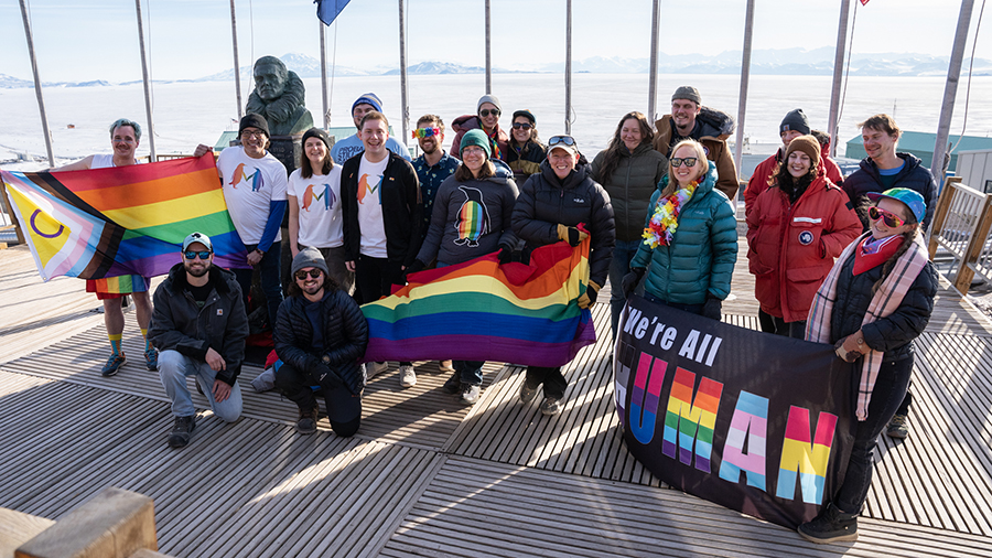 Pride at McMurdo Station