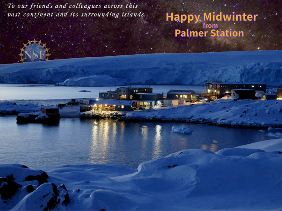 2019 Midwinter Greetings from Palmer Station