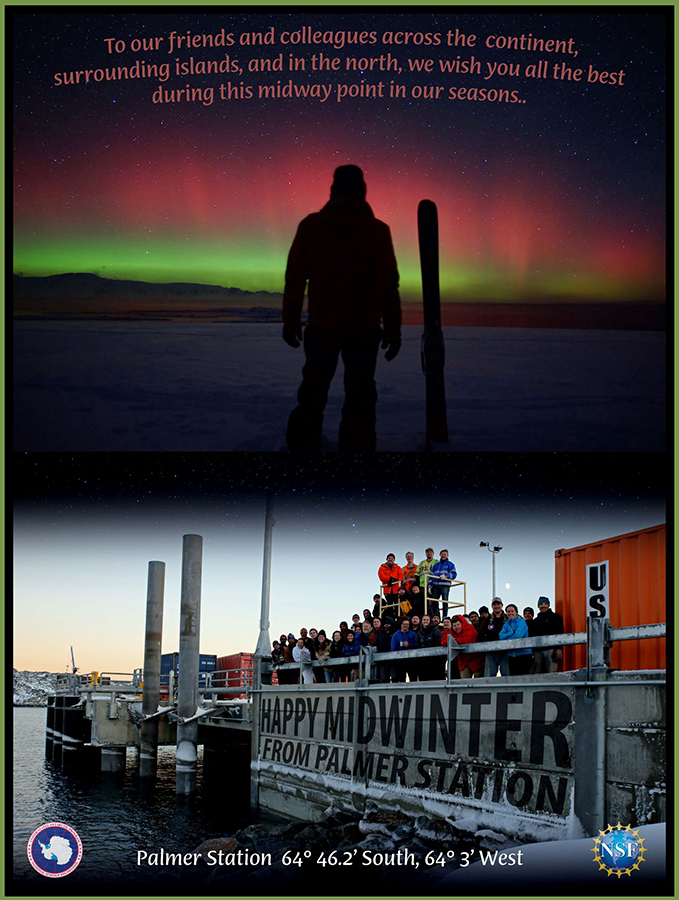 2021 Midwinter Greetings from Palmer Station