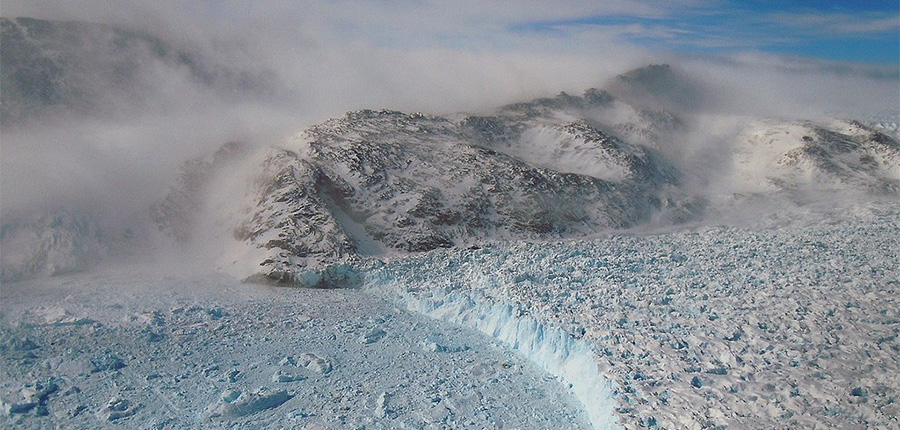 NSF-funded researchers at The University of Kansas have devised a new method of gauging how fast the massive ice sheets of Antarctica and Greenland move toward the sea