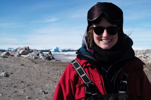 Environmental correspondent Carolyn Beeler, a media participant on the 2019 International Thwaites Glacier Collaboration (ITGC) cruise, has been awarded two Edward R. Murrow awards for her reporting