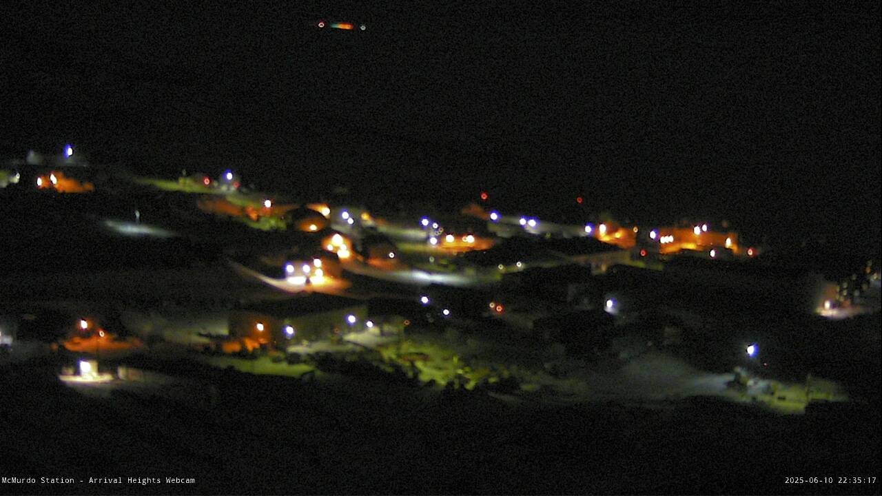 McMurdo Station - Arrival Heights Webcam