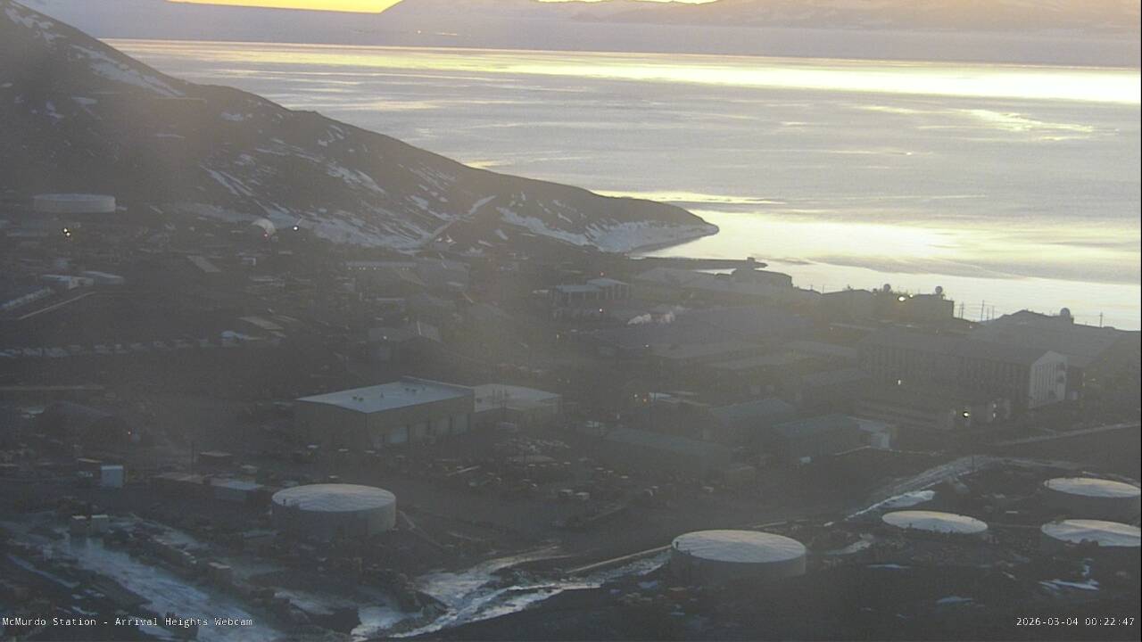 McMurdo Station - Arrival Heights Webcam
