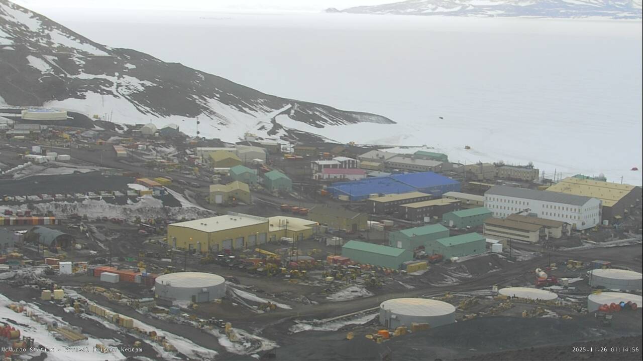 McMurdo Station - Arrival Heights Webcam