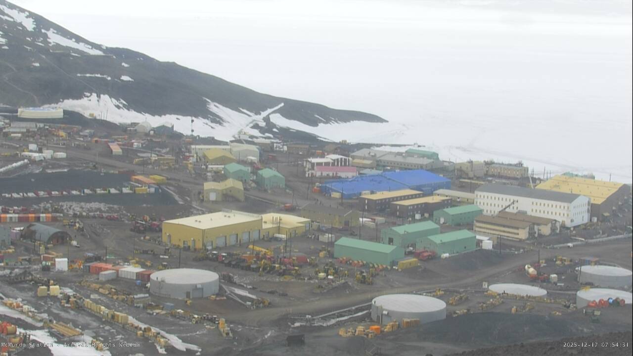McMurdo Station - Arrival Heights Webcam