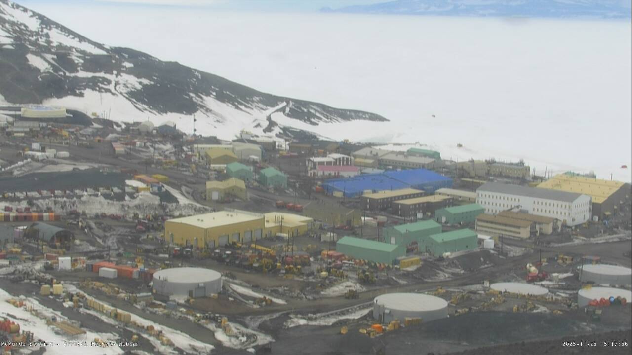 McMurdo Station - Arrival Heights Webcam