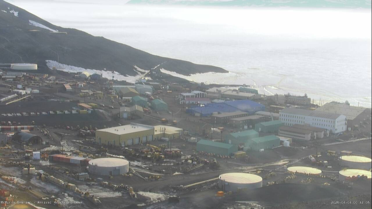 McMurdo Station - Arrival Heights Webcam