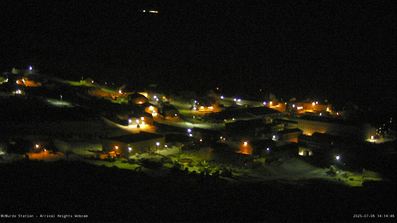 McMurdo Station - Arrival Heights Webcam