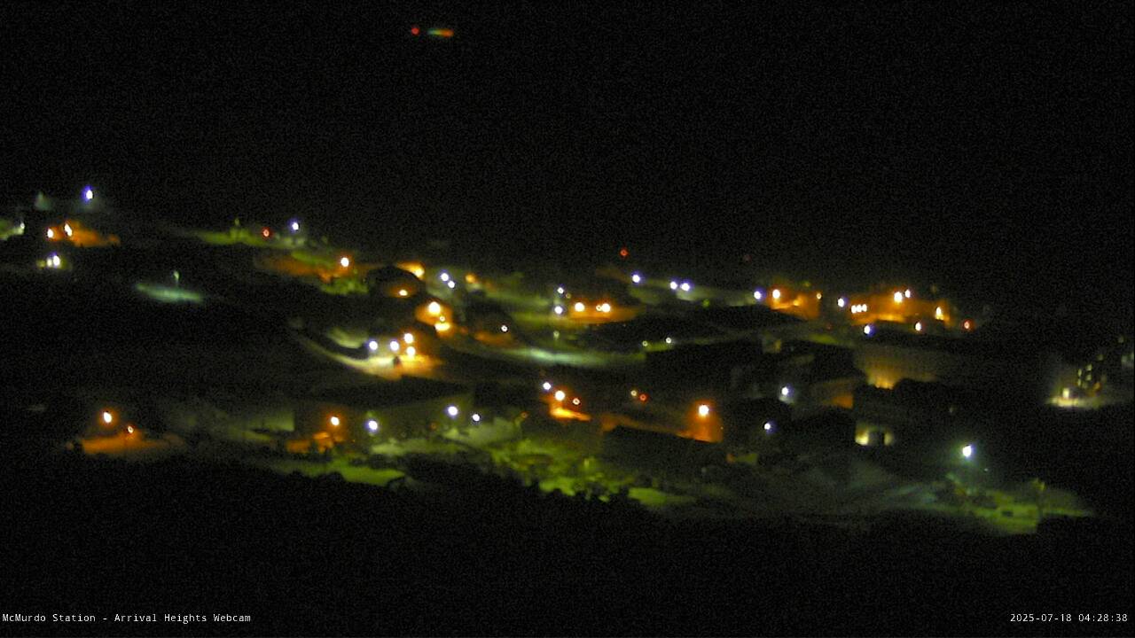 McMurdo Station - Arrival Heights Webcam