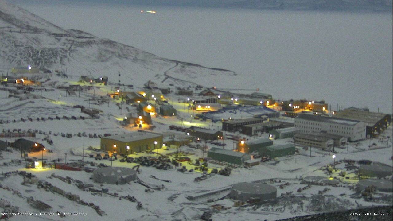 McMurdo Station - Arrival Heights Webcam