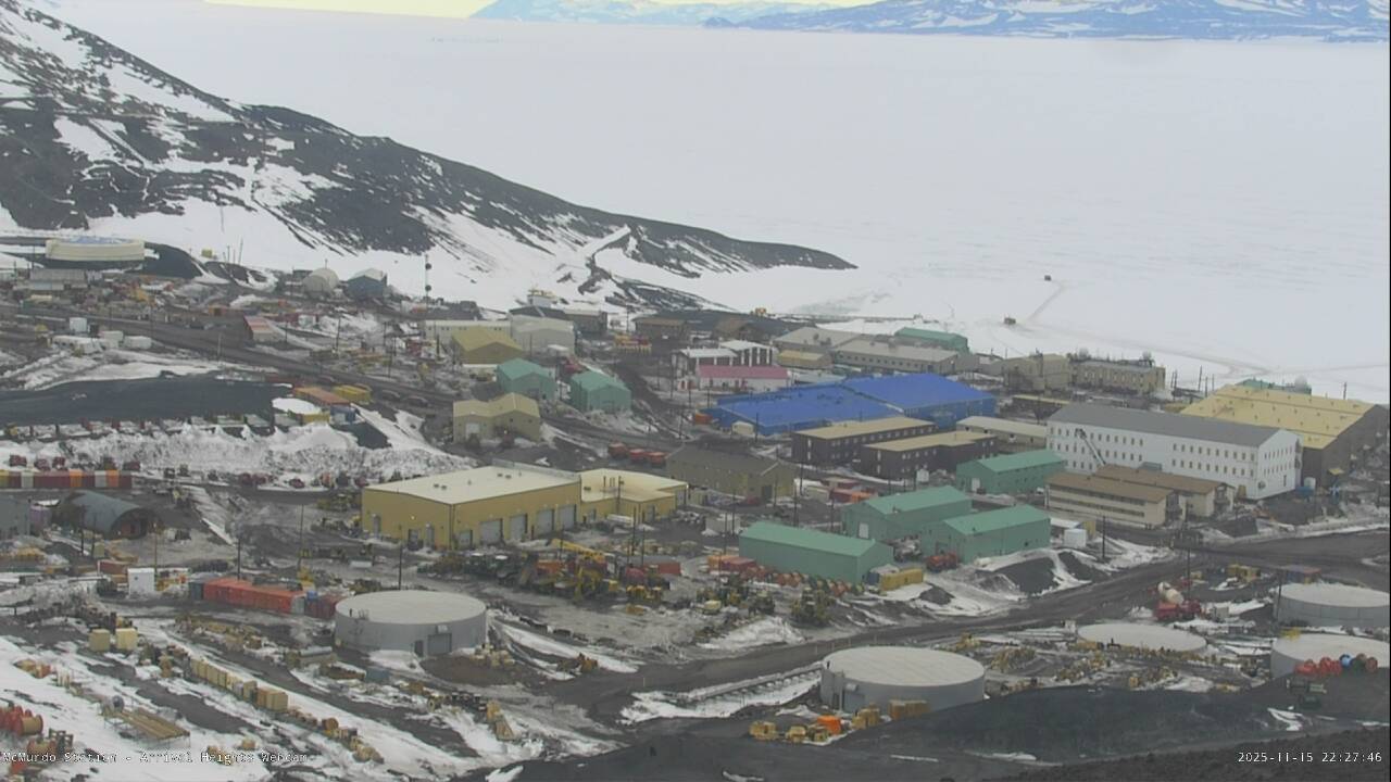 McMurdo Station - Arrival Heights Webcam