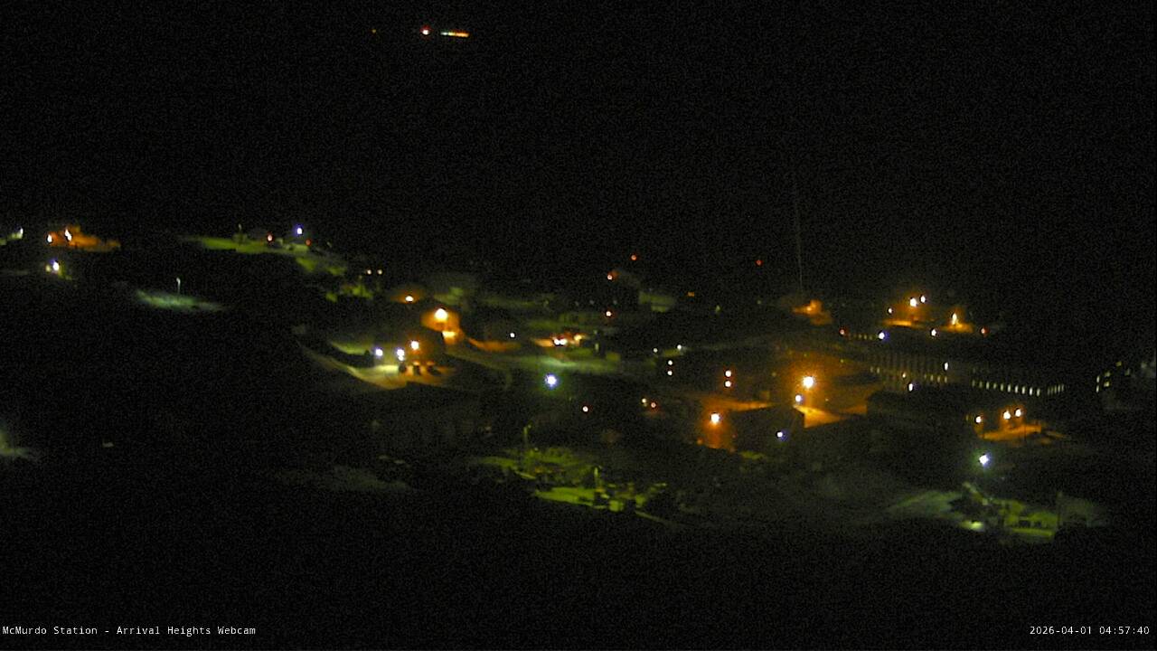 McMurdo Station - Arrival Heights Webcam