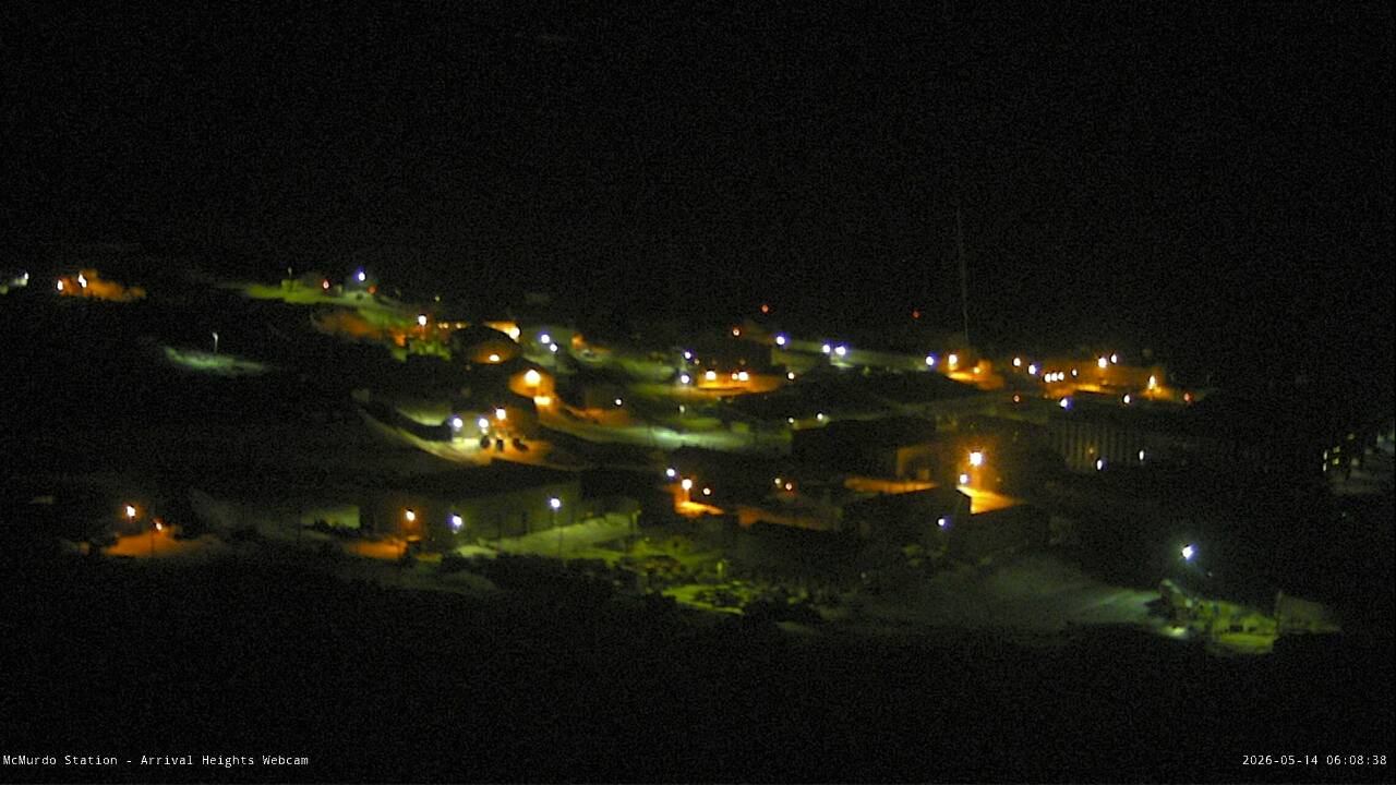 McMurdo Station - Arrival Heights Webcam
