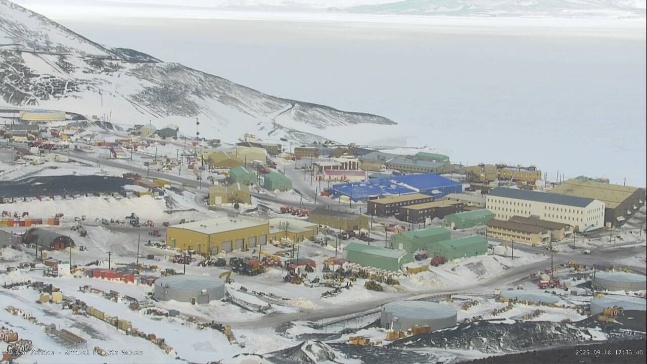 McMurdo Station - Arrival Heights Webcam
