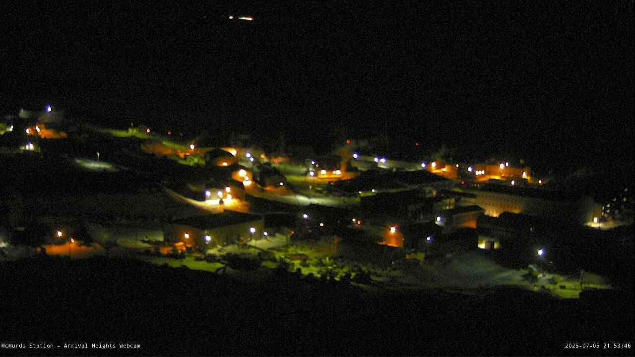McMurdo Station - Arrival Heights Webcam