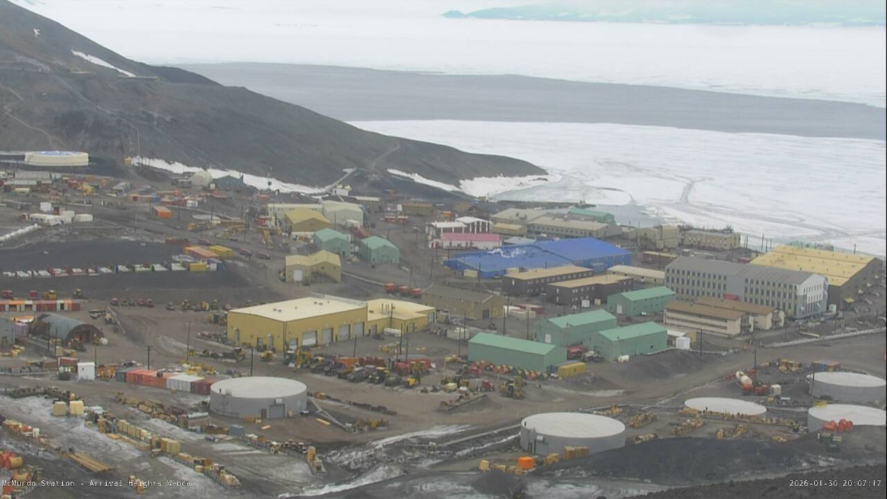 McMurdo Station - Arrival Heights Webcam