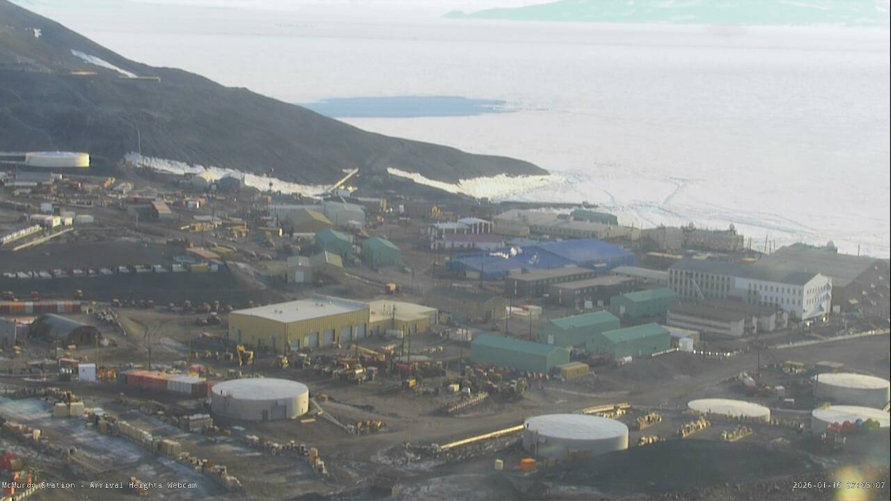 McMurdo Station - Arrival Heights Webcam