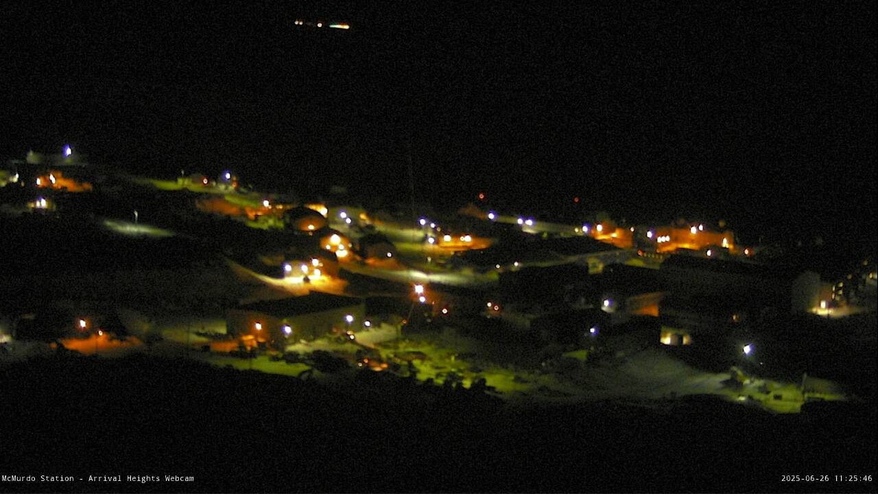 McMurdo Station - Arrival Heights Webcam