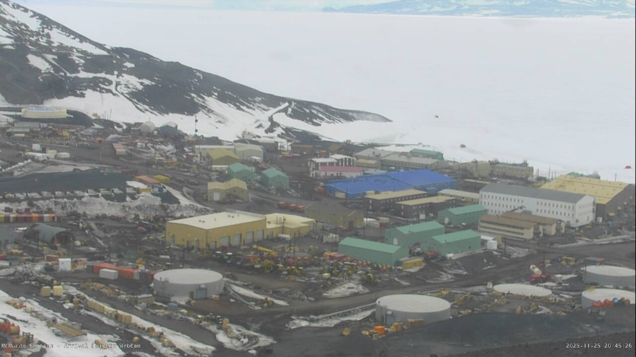 McMurdo Station - Arrival Heights Webcam