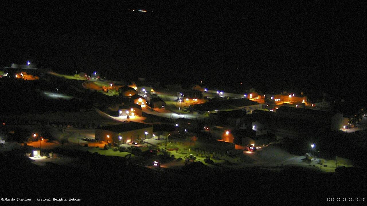 McMurdo Station - Arrival Heights Webcam