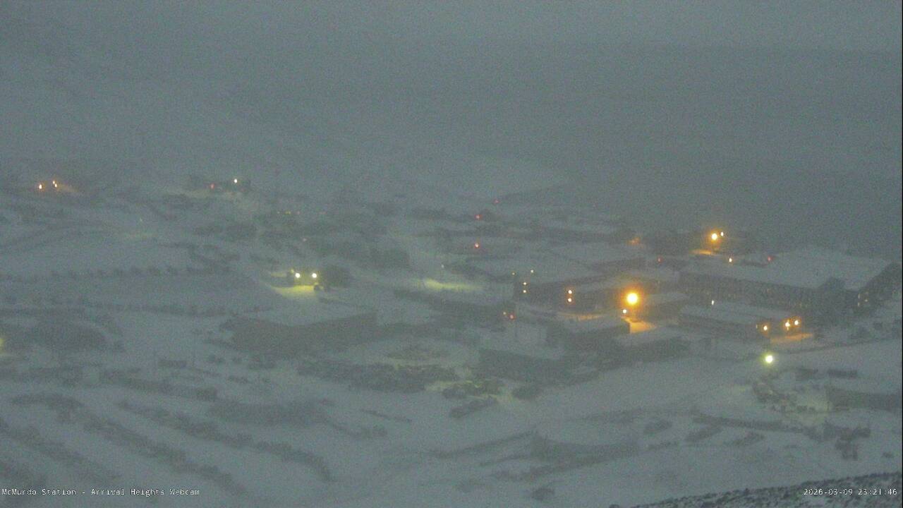 McMurdo Station - Arrival Heights Webcam
