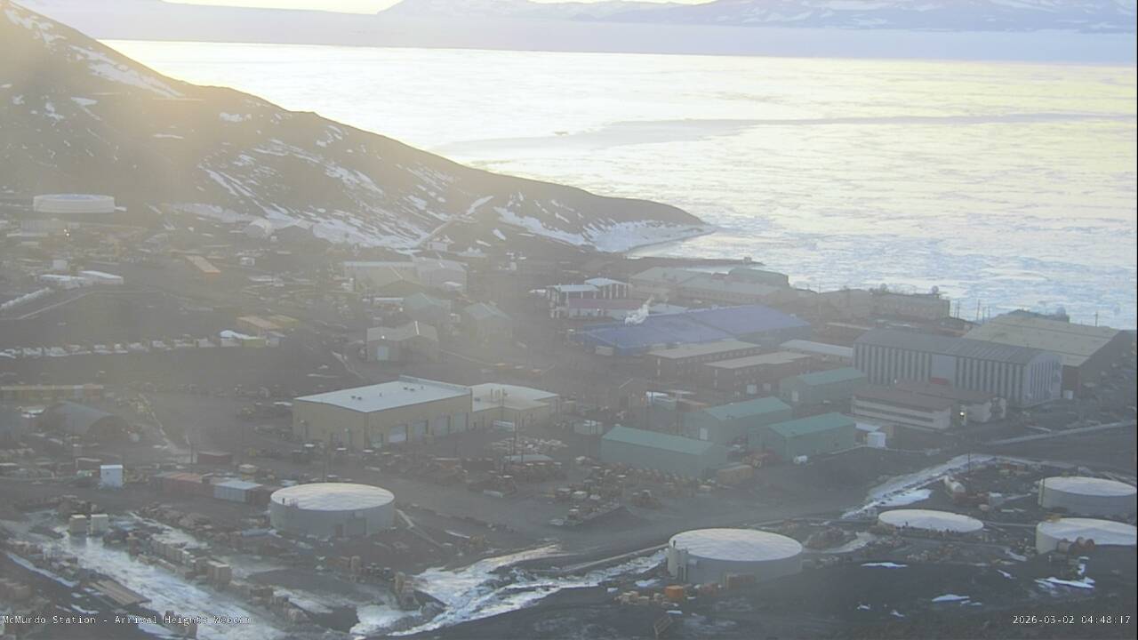 McMurdo Station - Arrival Heights Webcam