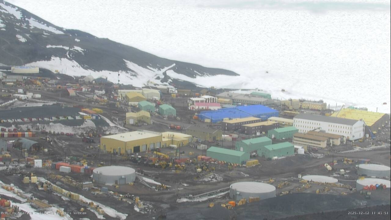 McMurdo Station - Arrival Heights Webcam