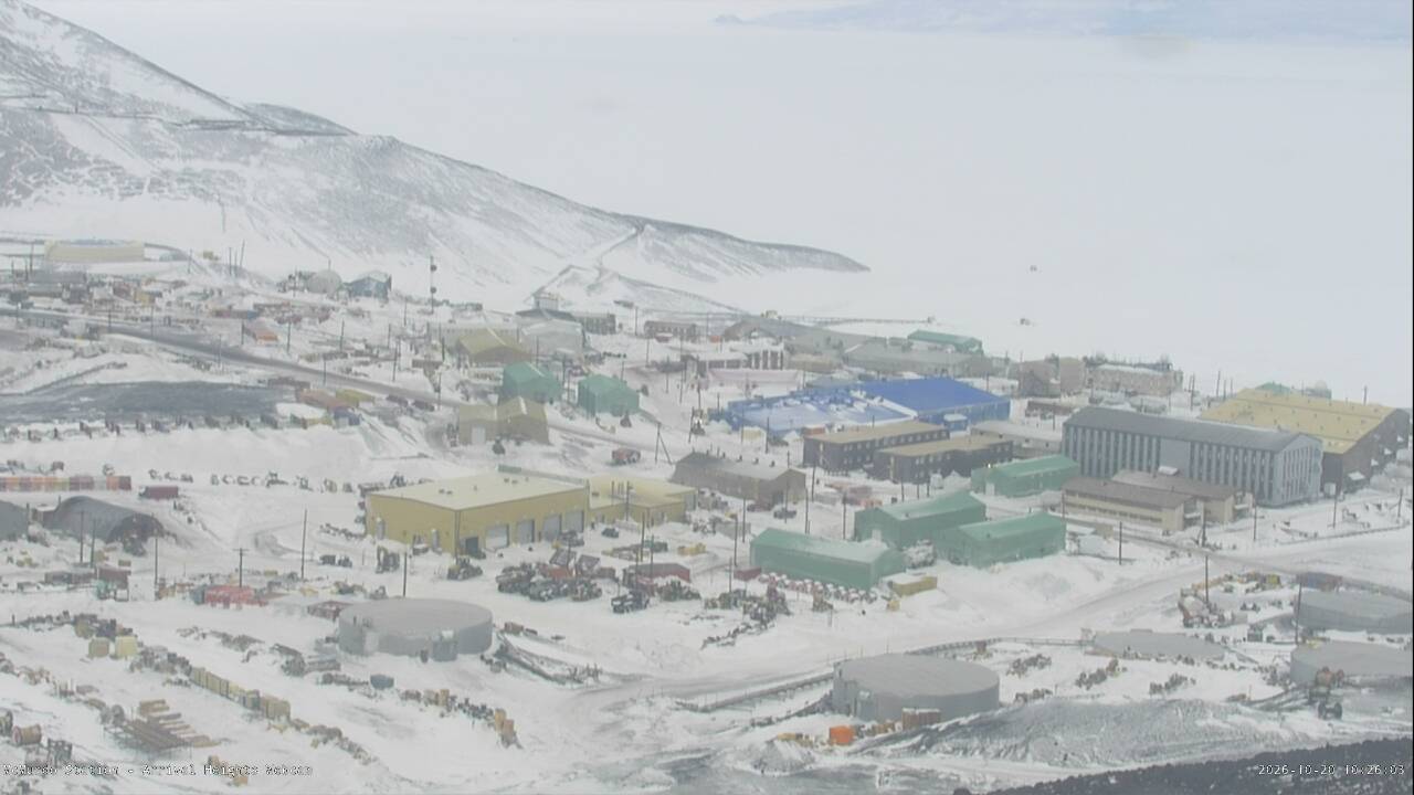 McMurdo Station - Arrival Heights Webcam