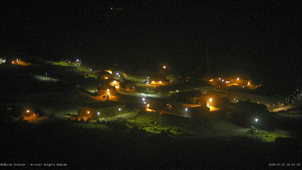 McMurdo Station - Arrival Heights Webcam