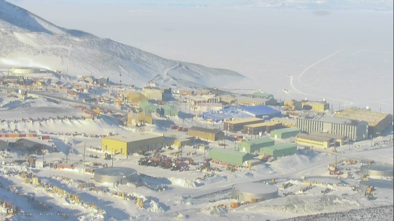 McMurdo Station - Arrival Heights Webcam