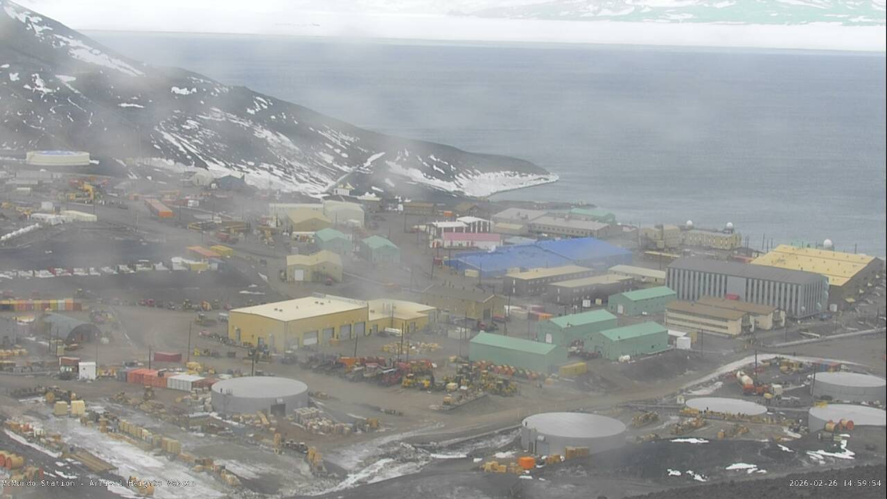 McMurdo Station - Arrival Heights Webcam