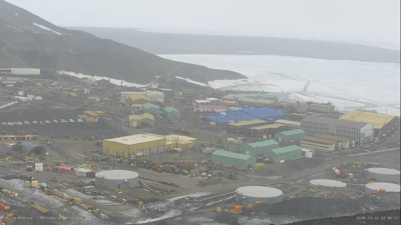 McMurdo Station - Arrival Heights Webcam